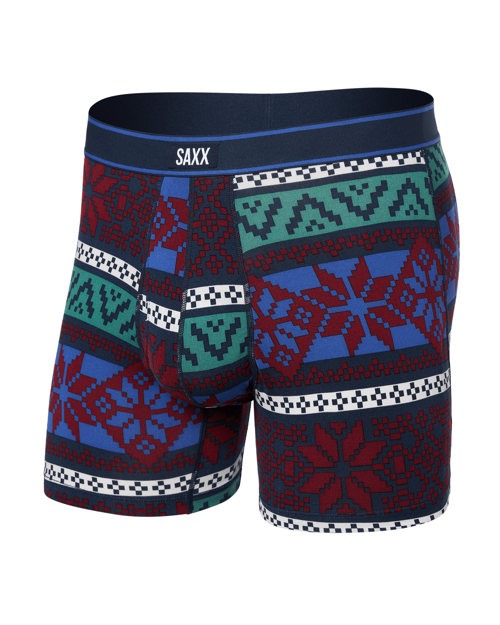 Daytripper Durable Boxer Brief Snow Multi SAXX Underwear