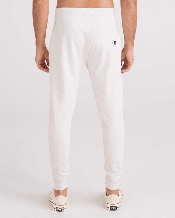 Back - Model wearing 3Six Five Pant in Steel Heather