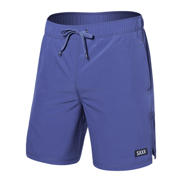 Front of Oh Buoy 2N1 Swim Trunk 7" in Marlin