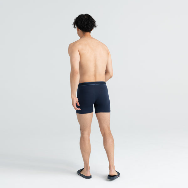 Lacoste Men's 3-Pack Boxer Briefs Underwear Classic Red/Silver/Blue