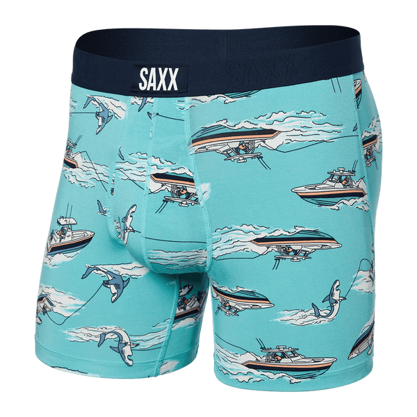 Men's Baby Shark Boxer Brief Underwear with Pouch and Sock Set – MANBUNS