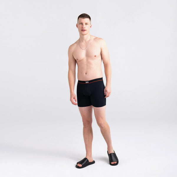 SUMABA 5-Pack Mens Underwear Soft Long Legs Boxers for Men Pack