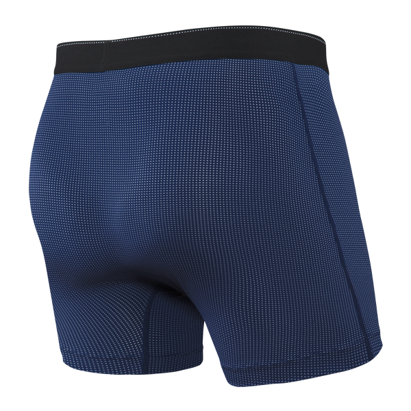 Saxx Quest Boxer Brief w/ Fly, Midnight Blue 2 SXBB70F-MB2, Mens Boxer  Briefs