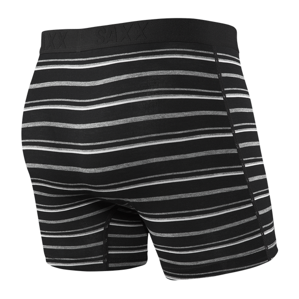 Vibe Men's Boxer Brief - Black Coast Stripe
