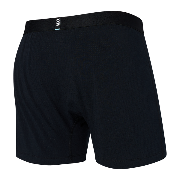 Saxx Underwear L67145 Mens White Droptemp Fly Boxer Briefs Size