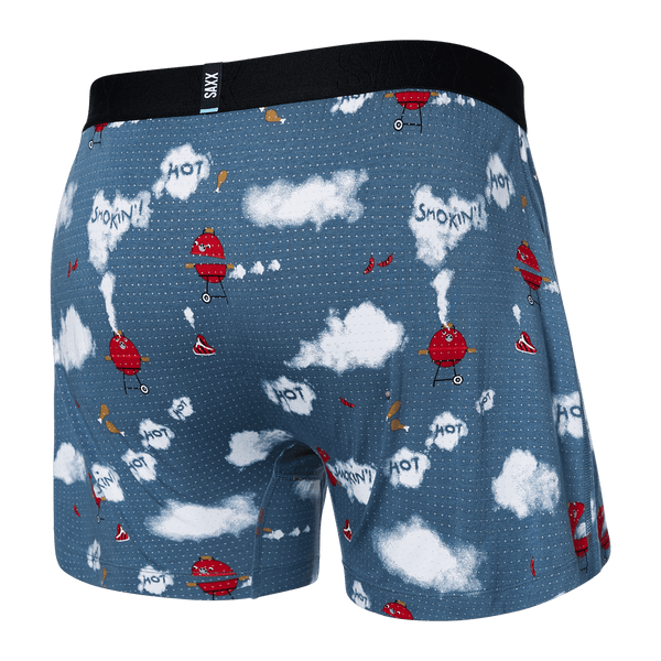 Trunks organic cotton stormy grey - Elegant men's underwear - The Nines