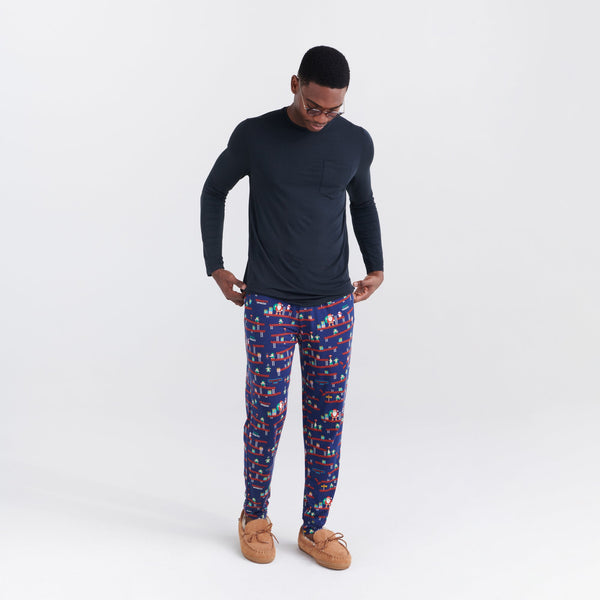 Saxx Underwear Men's Snooze Lounge Pants - Men's Lounge Wear Pants – Ankle  Length PJ Pants – Men's Sleep and Lounge Wear, Black,Medium : :  Clothing, Shoes & Accessories