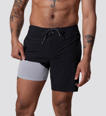 2019 Men's Sexy Swim Pants Short Beach Pants Hot Swimming Trunks Tether  Shorts Slim Swimwear Pants S-5XL