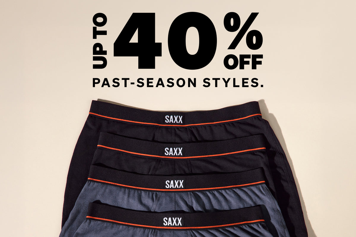 Up to 40% off past-season styles.