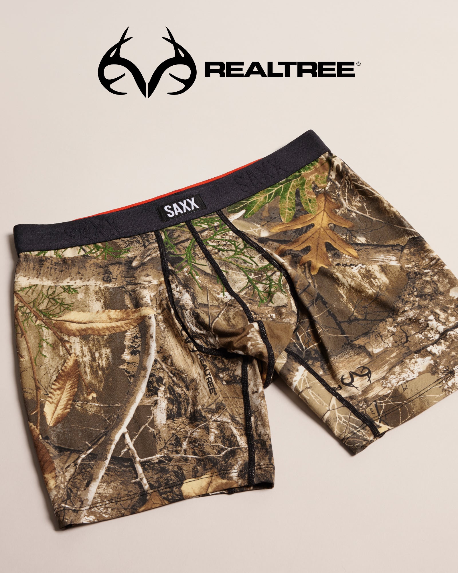 Vibe Xtra Soft Comfort Boxer Brief - Realtree Edge-Multi | SAXX