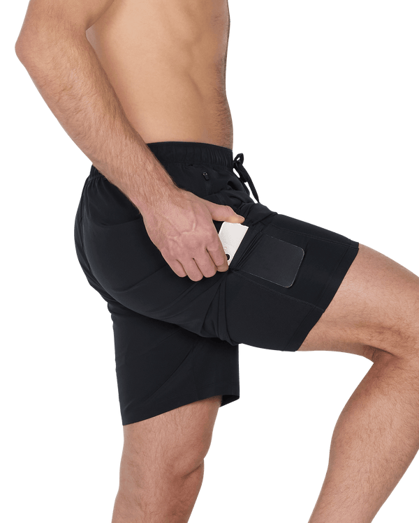 Technical Feature of Power Moves 2N1 Short 7" in Black