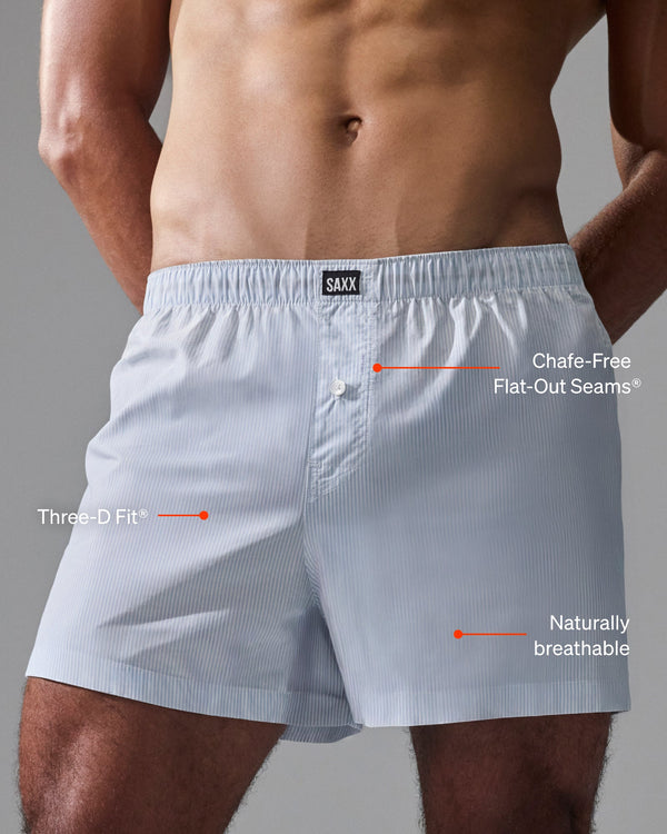 SAXX Underwear 24Seven Cotton Boxer Short technology graphic