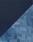 Navy fabric with a geometric pattern on a blue background