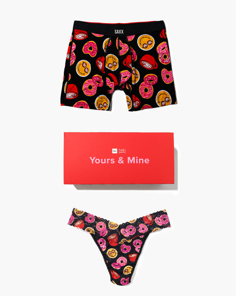 Yours & Mine Hanky Panky Collaboration Gift Box