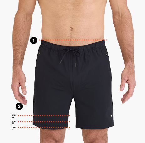 Race Pace 2N1 Running Short - Washed Indigo | SAXX Underwear