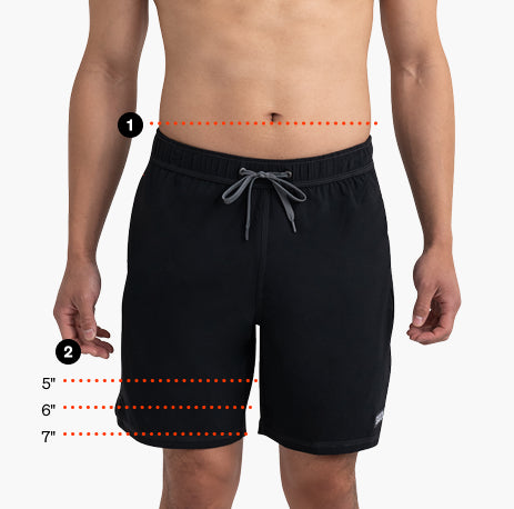 Oh Buoy 2N1 Stretch Swim Trunk - Mint Jelly | SAXX Underwear
