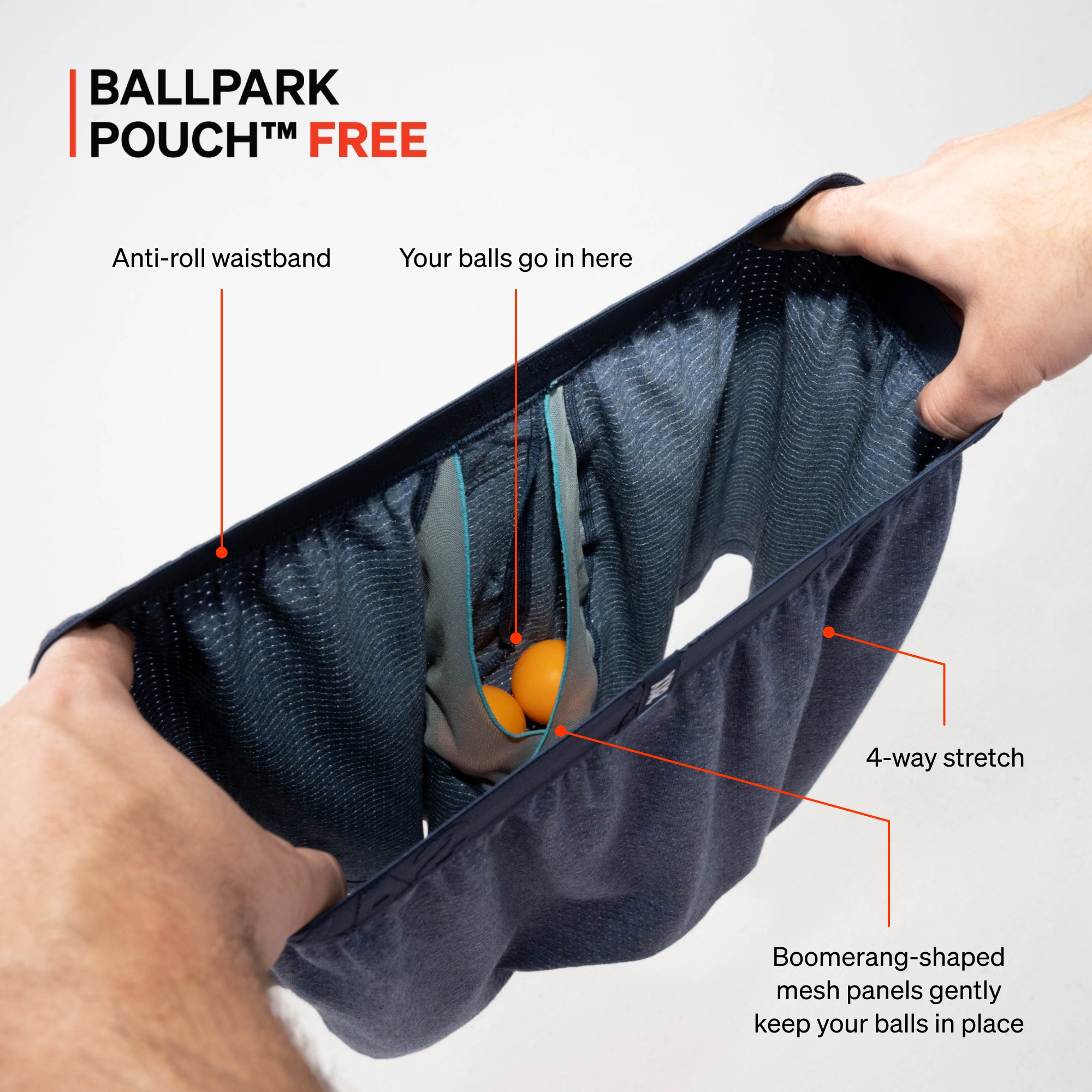 BallPark Pouch Free technology graphic