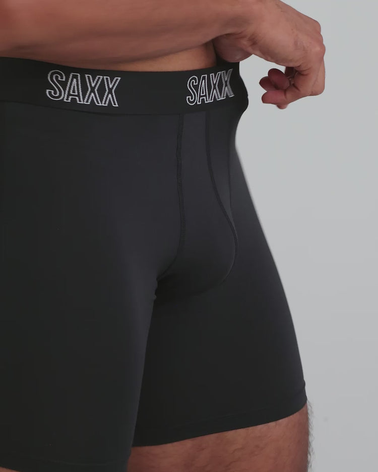 Video of model wearing DropTemp All Day Cooling Boxer Brief
