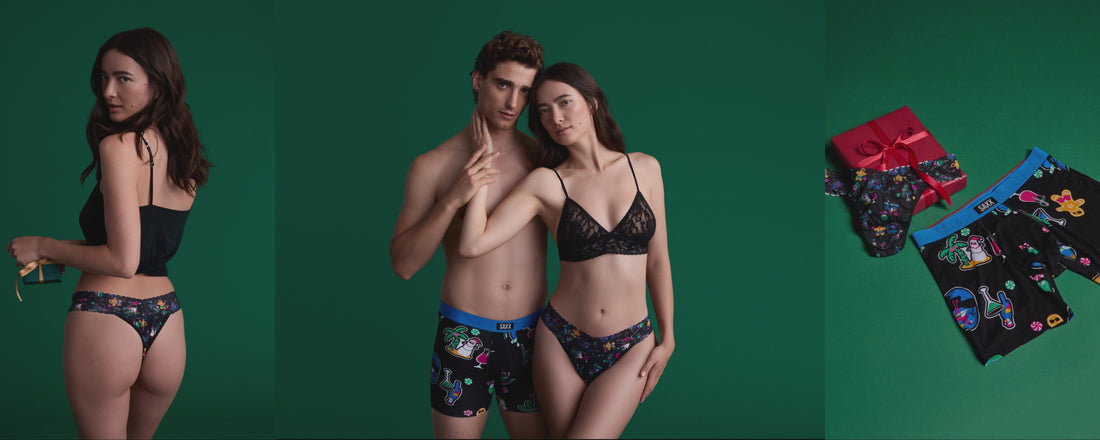 SAXX x Hanky Panky Yours and Mine Collaboration