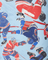 Hockey players in action on a light blue background