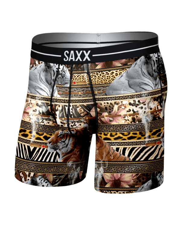 Front of Volt Breathable Mesh Boxer Brief in Maxx-Amillion-Multi