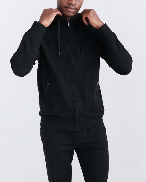 トップス Ruro Pullover sweat for TENBOX sizeL Trailzer Full-Zip Hoodie – Black | SAXX Underwear