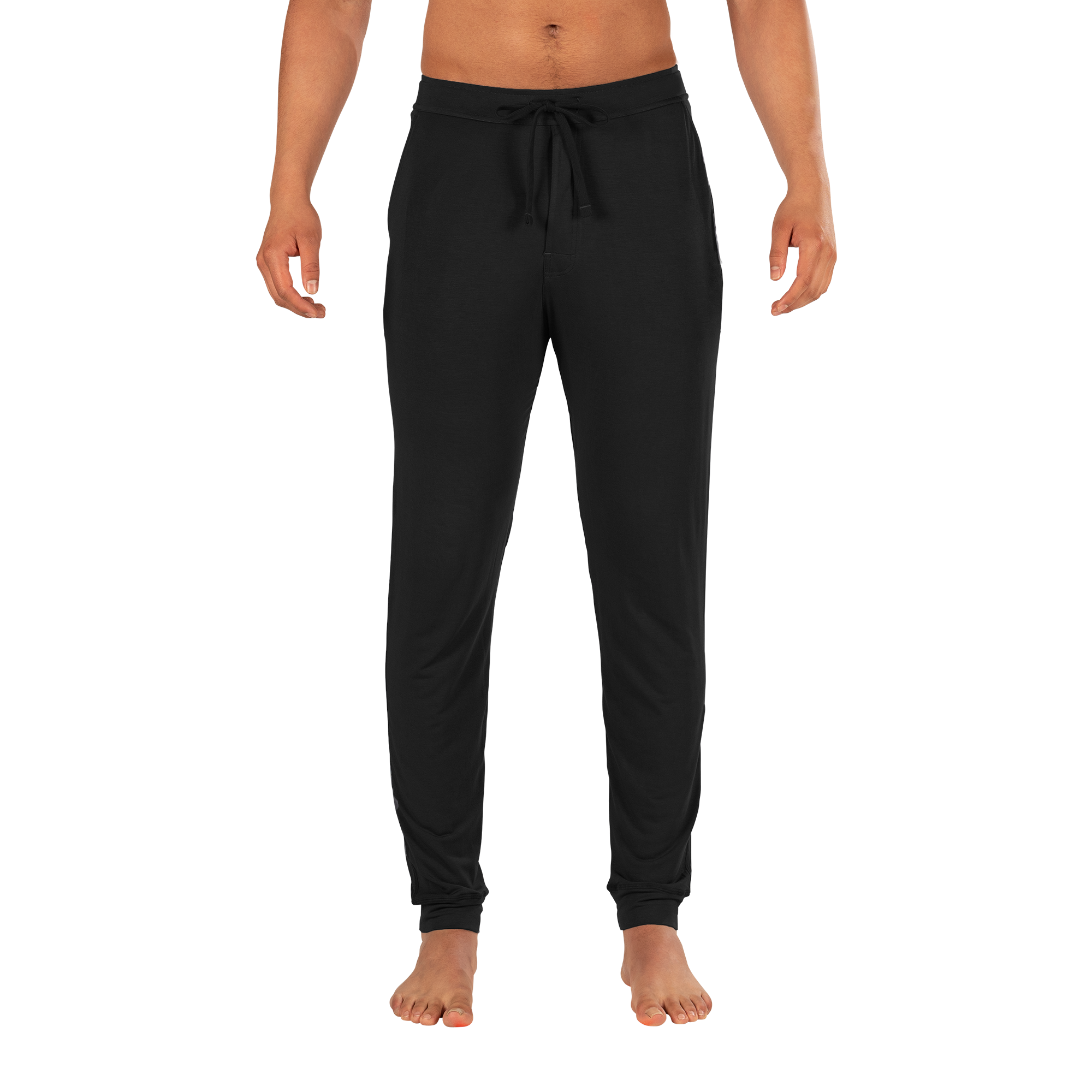 Front - Model wearing Snooze Pant in Black