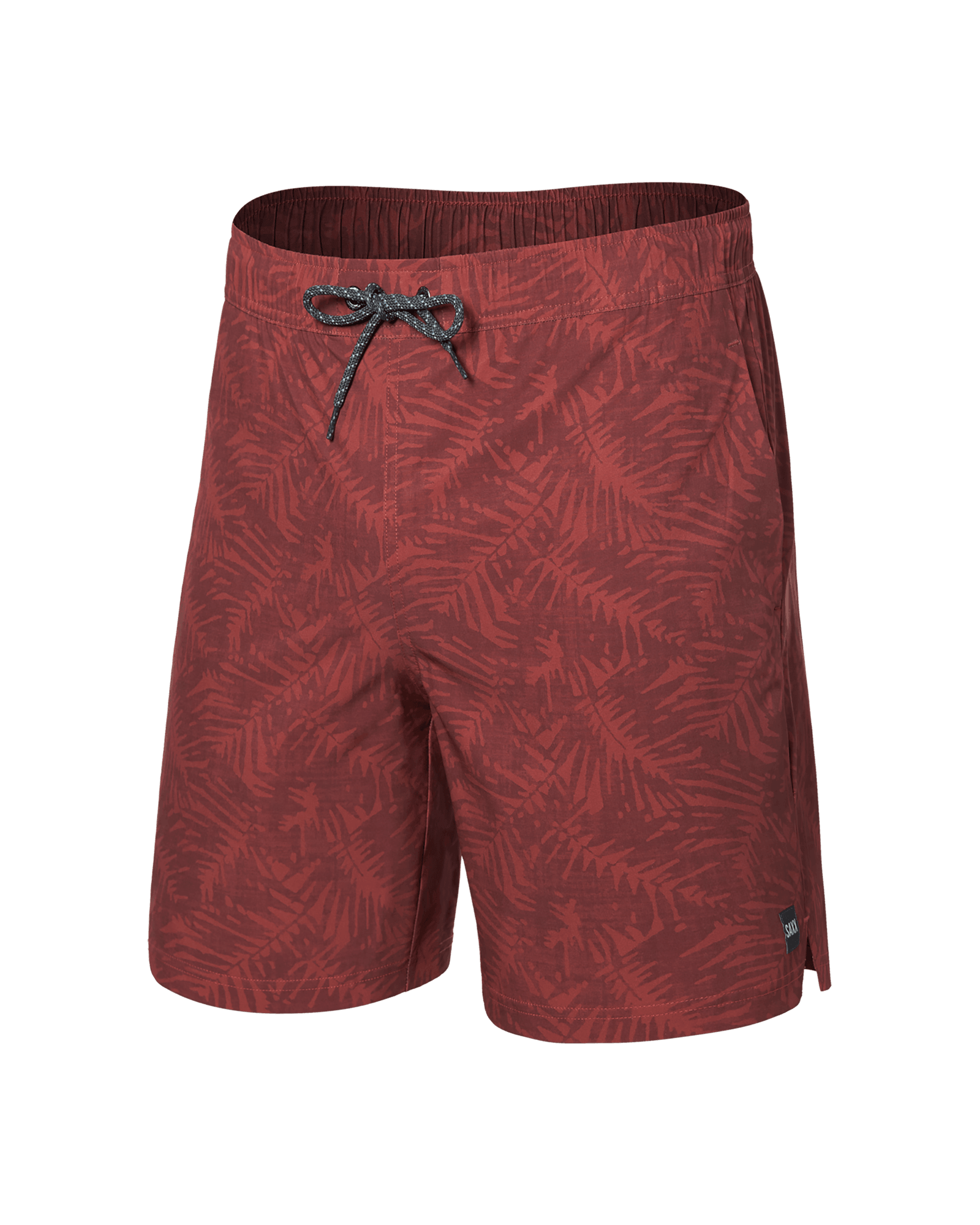 Front of Multi-Sport 2N1 Short Regular in Palm Camo- Desert Red