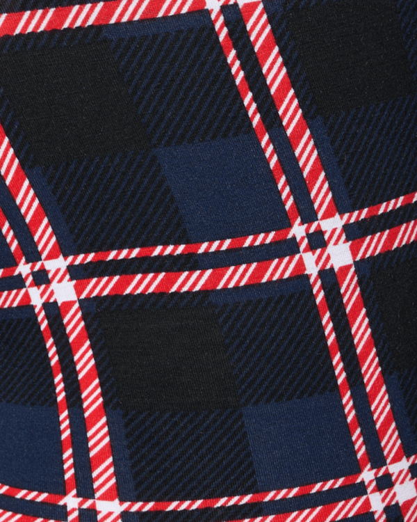 Swatch of Confection Plaid/Black