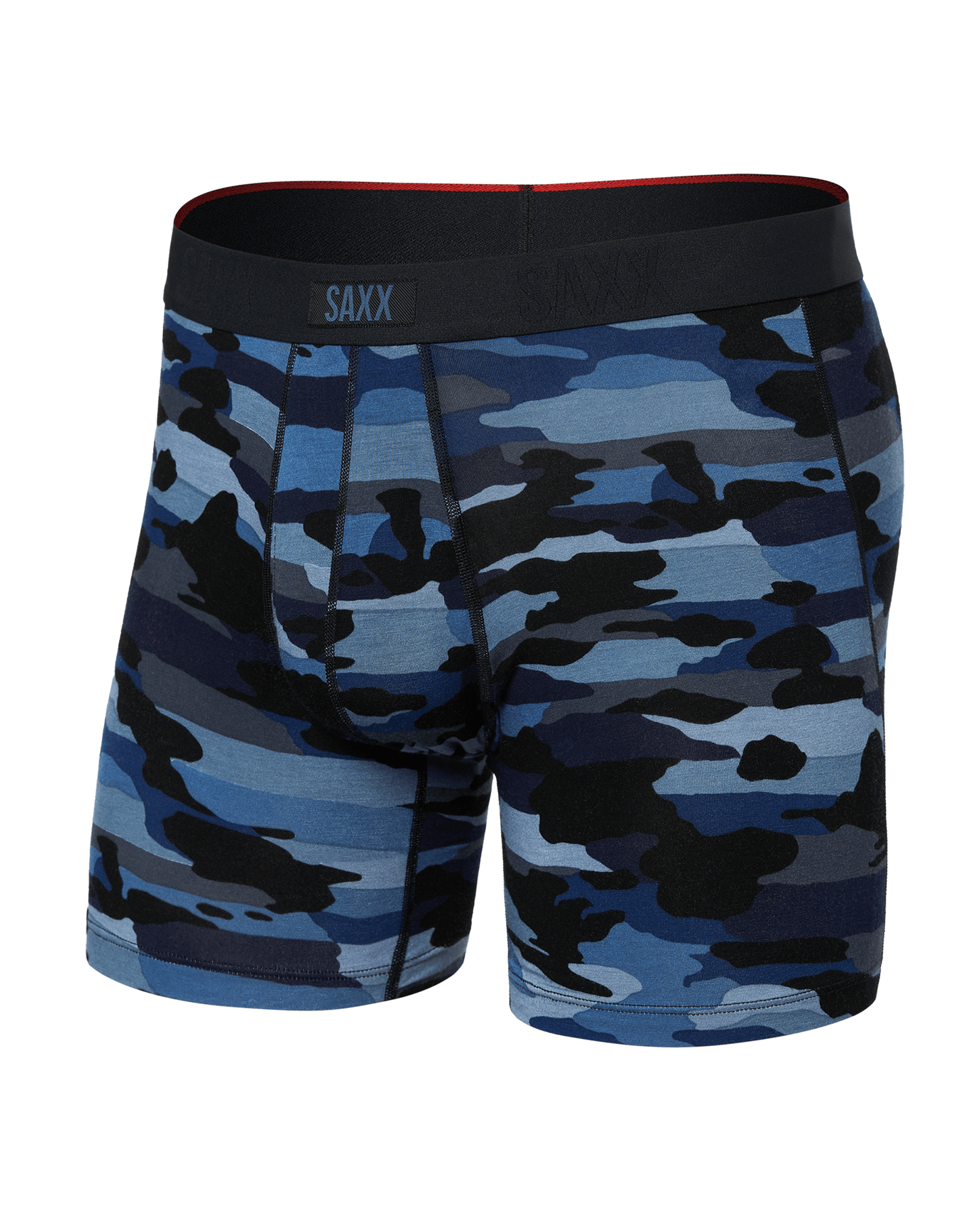Vibe Xtra Soft Comfort Boxer Brief Cloudbank Camo Navy SAXX