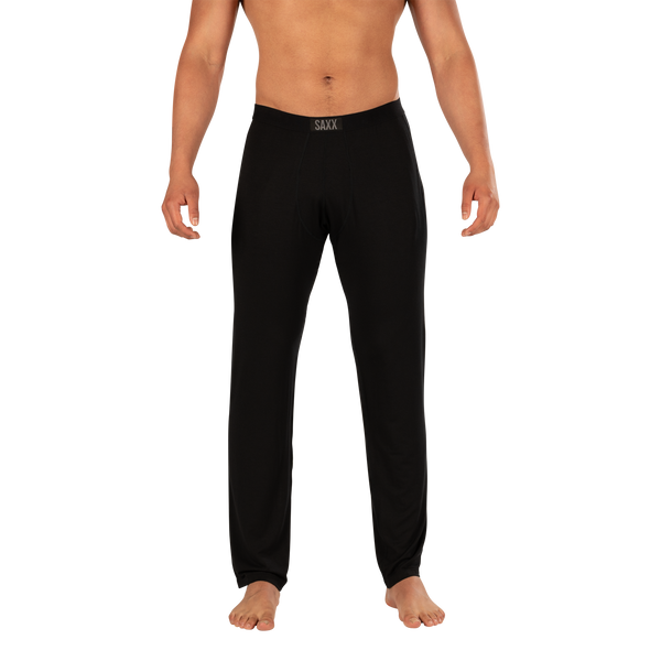 Front - Model wearing Sleepwalker Ballpark Pant in Black