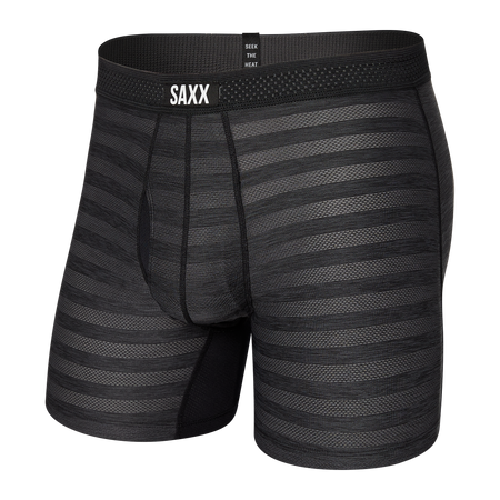 DropTemp™ Cooling Mesh Boxer Brief - Black Heather | – SAXX Underwear ...