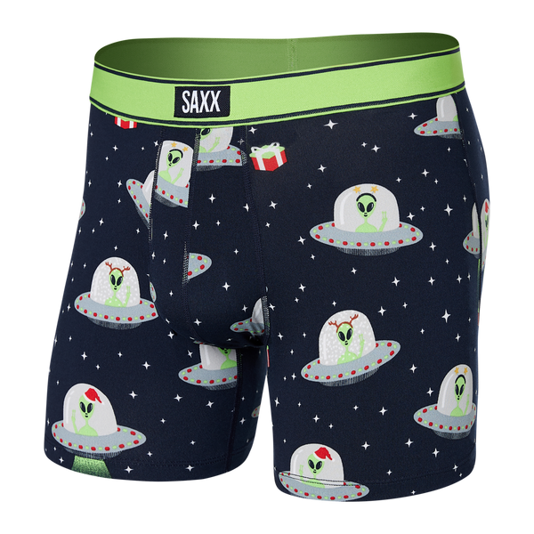 Front of Daytripper Boxer Brief Fly in Peace On Earth- Maritime