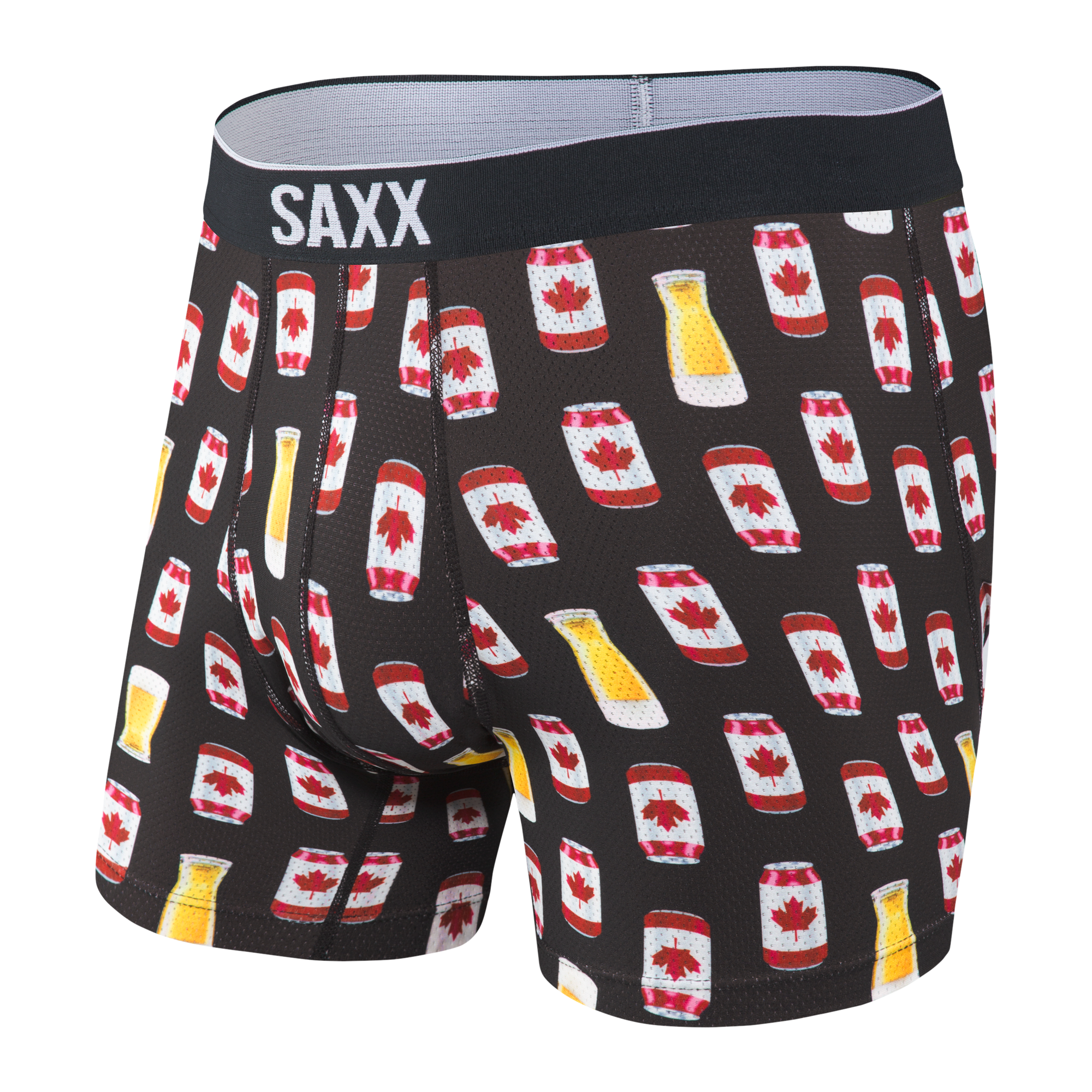 Front of Volt Boxer Brief in Canadian Lager