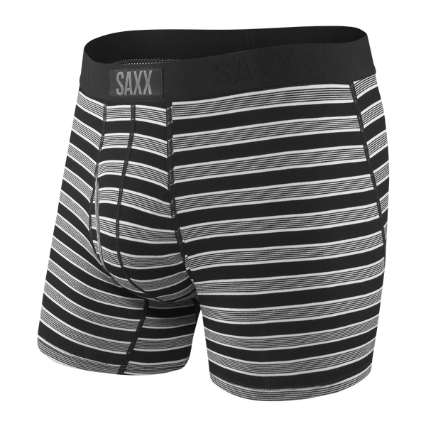 Ultra Men's Boxer Brief - Black Crew Stripe | – SAXX Underwear Canada