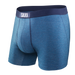 Front of Ultra Boxer Brief Fly in Indigo