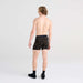 Back - Model wearing Ultra Boxer Brief in Protect The Nuts- Black