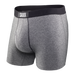 Front of Ultra Boxer Brief Fly in Salt & Pepper