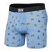 Front of Ultra Boxer Brief in Summer Transport- Bel Air
