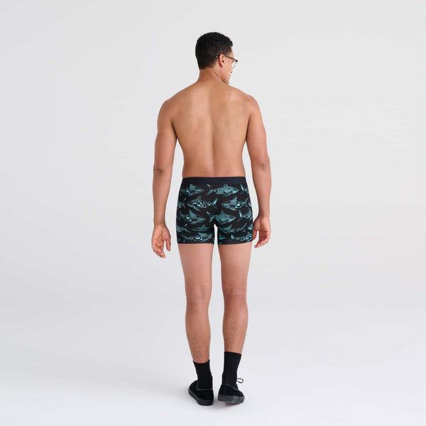 Back - Model wearing Vibe Boxer Brief in Erik Abel-Sharks