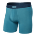 Front of Vibe Boxer Brief in Hydro Blue