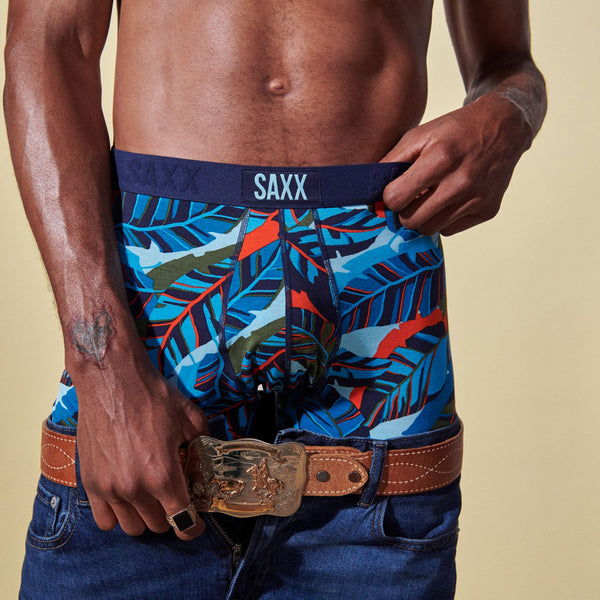 Saxx, Underwear & Socks, Nib Saxx Small Vibe Modern Fit Stretch 5 Boxer  Briefs In Blue Stripe
