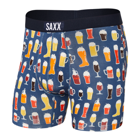 Vibe Boxer Brief - Dark Denim Pitcher Perfect | – SAXX Underwear Canada