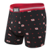 Front of Vibe Boxer Brief in Black True North
