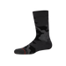 Front of Whole Package Crew Sock in Supersize Camo- Black