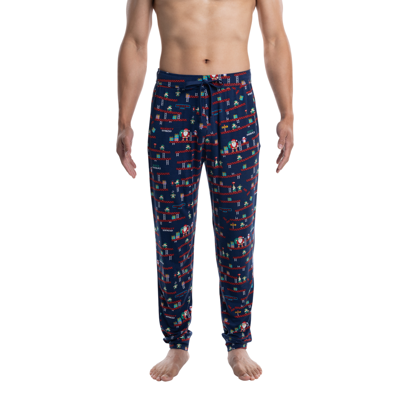 Snooze Pant Santa's Navy