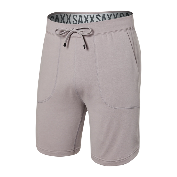 Front of 3Six Five Lounge Short in Zinc
