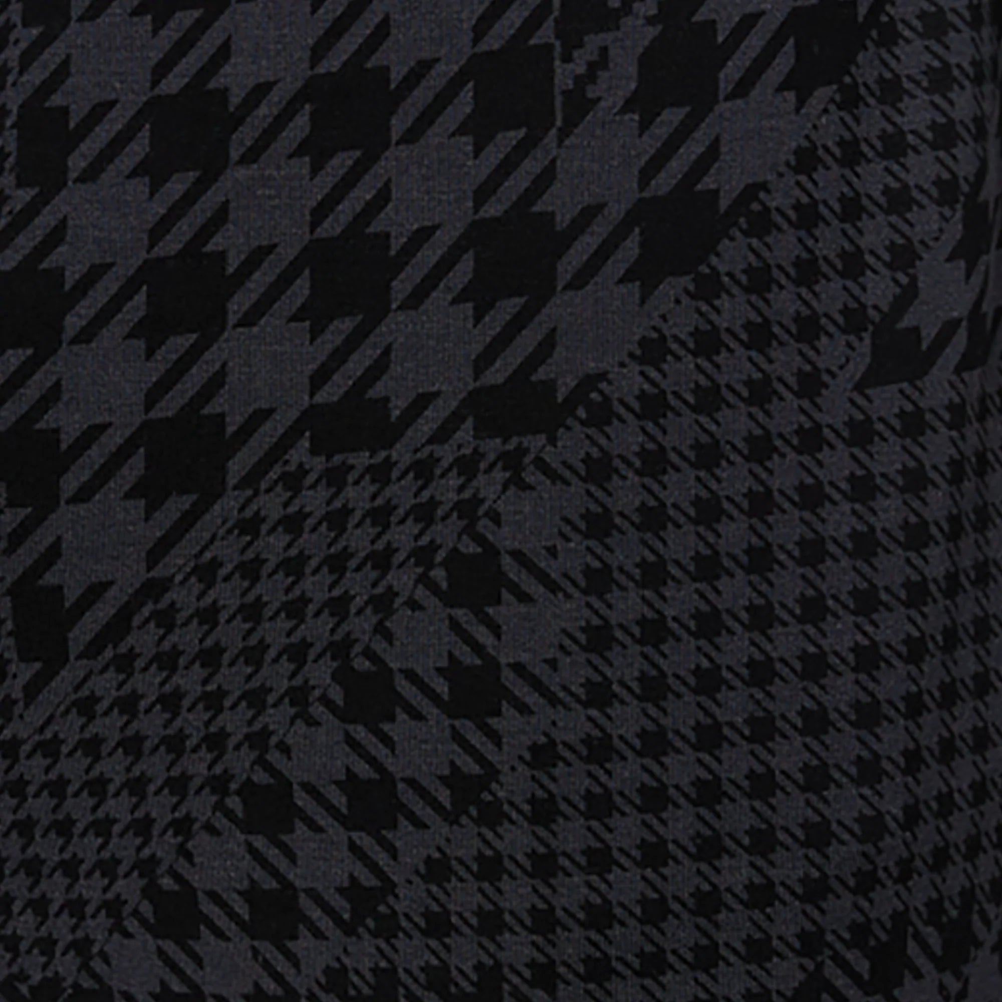 Swatch of Dogstooth Camo- Black