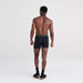 Back - Model wearing Ultra 2-Pack Boxer Brief in Sunrise Sunset/Check Waistband