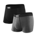 Front of Vibe Trunk 2 Pack in Black/Grey